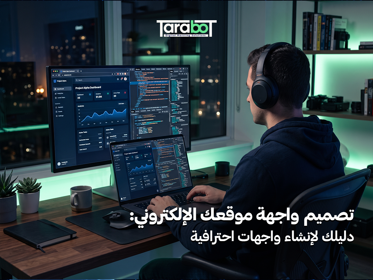 تصميم واجهة موقعك الإلكتروني: دليلك لإنشاء واجهات احترافية